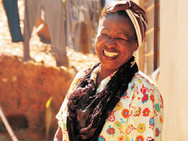 dona wanda uma das mais velhas da comunidade em 2008