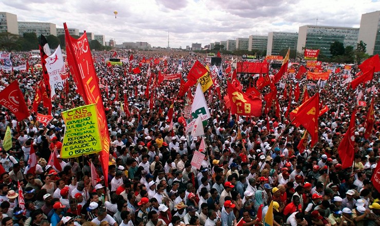 Ocupa Brasilia Diretas Já contra as reformas