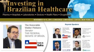 Pinheiro fala nos EUA sobre saúde no Brasil