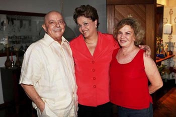 Dilma Rousseff visita Lula e Marisa