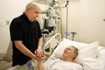 Lula visita José Sarney no Hospital Sírio-Libanês