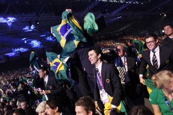 Com recorde de medalhas, Brasil é o 5º em olimpíada de ensino técnico