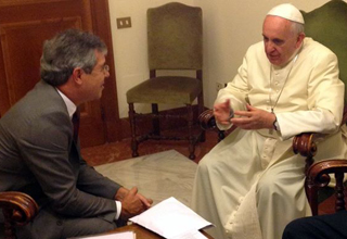 Jorge Viana sugere ao Papa Francisco criação da pastoral do meio ambiente