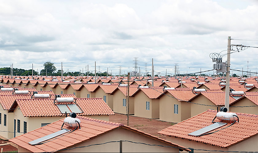 Energia solar aquece a água de 224 mil moradias do Minha Casa, Minha Vida