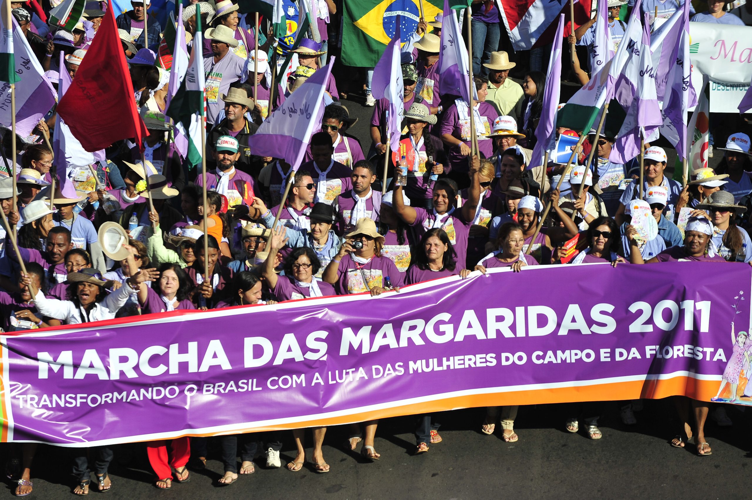 Marcha das Margaridas: demonstração da mobilização das trabalhadoras rurais