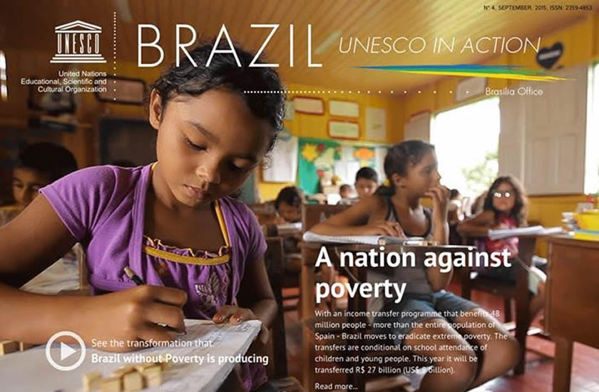 Boletim da Unesco mostra êxito das políticas sociais ligadas ao Bolsa Família