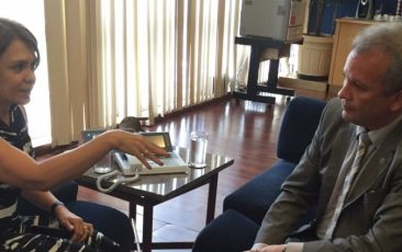 Ministro se compromete em buscar solução para melhorar internet em Roraima