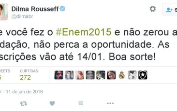 Tweet Dilma