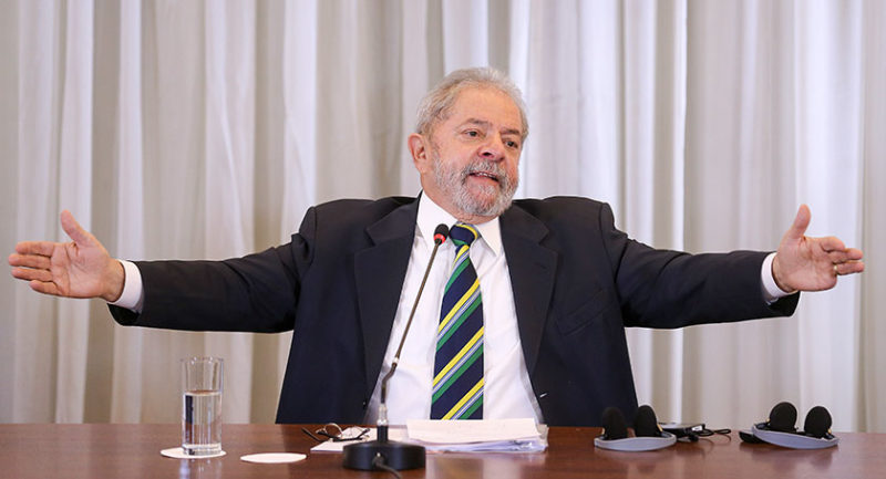 Lula não é réu, não responde a nenhuma ação judicial ou acusação de crime