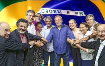 senadoresPT Lula bandeira-do-brasil