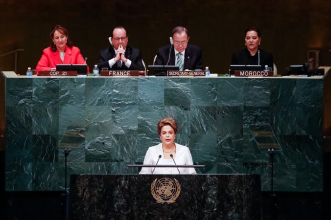 Dilma agradece solidariedade de chefes de Estado contra o golpe no Brasil