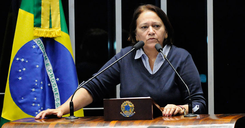 Fátima diz que golpistas temem que presidenta Dilma se encontre com o povo