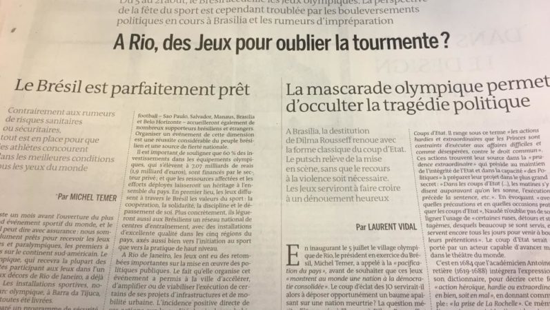 Le Monde: “Destituição de Dilma remete a forma clássica de golpe de Estado”