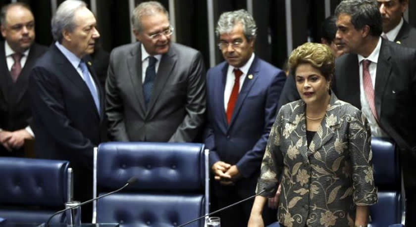 Apesar do golpe, senadores mantêm direitos políticos da presidenta Dilma