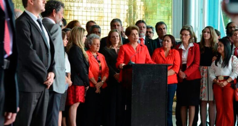 “Não gostaria de estar no lugar dos que se julgam vencedores” afirma Dilma