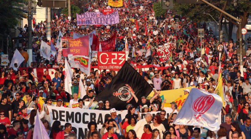 Atos públicos em todo País repudiam o golpe e pedem “Fora Temer”