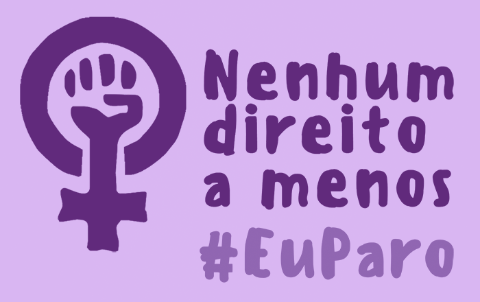 Baixe as artes da campanha “#EuParo”