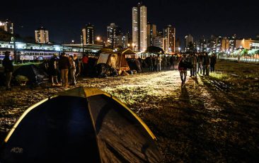 acampamento Curitiba Lula