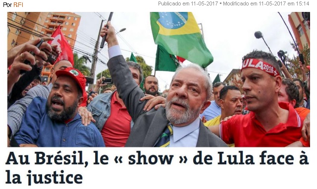 Imprensa estrangeira destaca Lula como vítima de perseguição