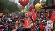 Manifestação na Paulista por Diretas Já e contra as reformas