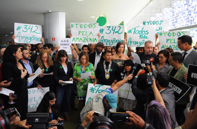 Movimento 342 traz manifesto pela Amazônia