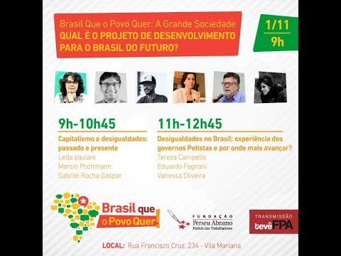 Debate sobre “O Brasil que o povo quer”
