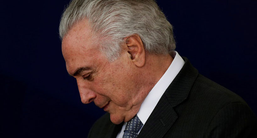 86% dos brasileiros consideram o governo Temer corrupto