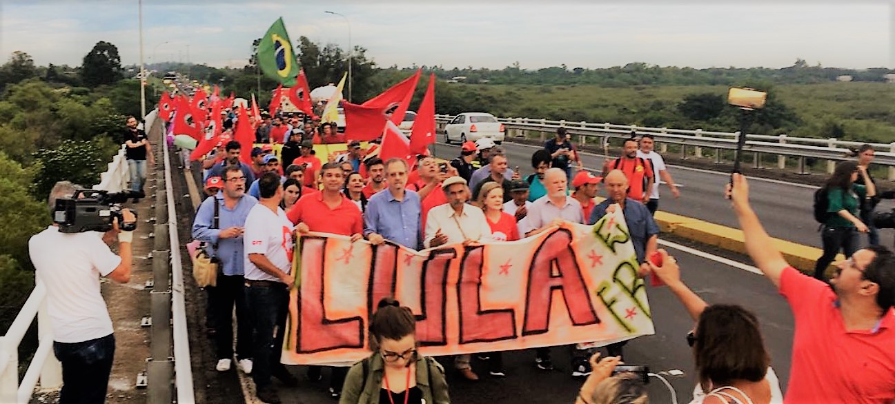 Acompanhe a mobilização em defesa de Lula