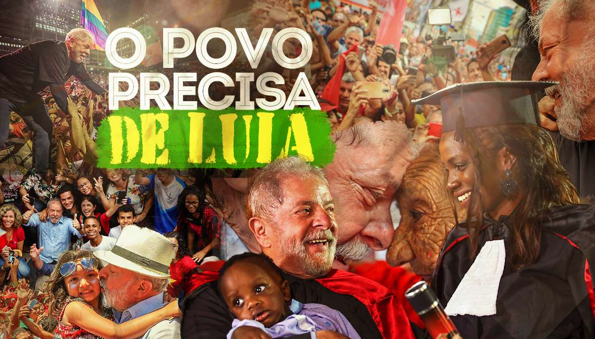 Divulgue o folheto “O povo precisa de Lula”