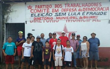 comitê defesa Lula interior Pará
