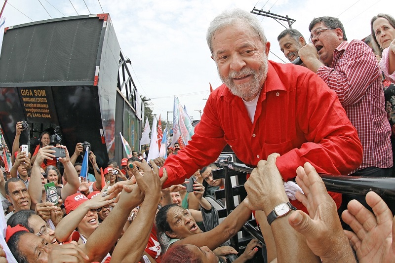 A partir do dia 27, caravana de Lula percorrerá estados do Sul