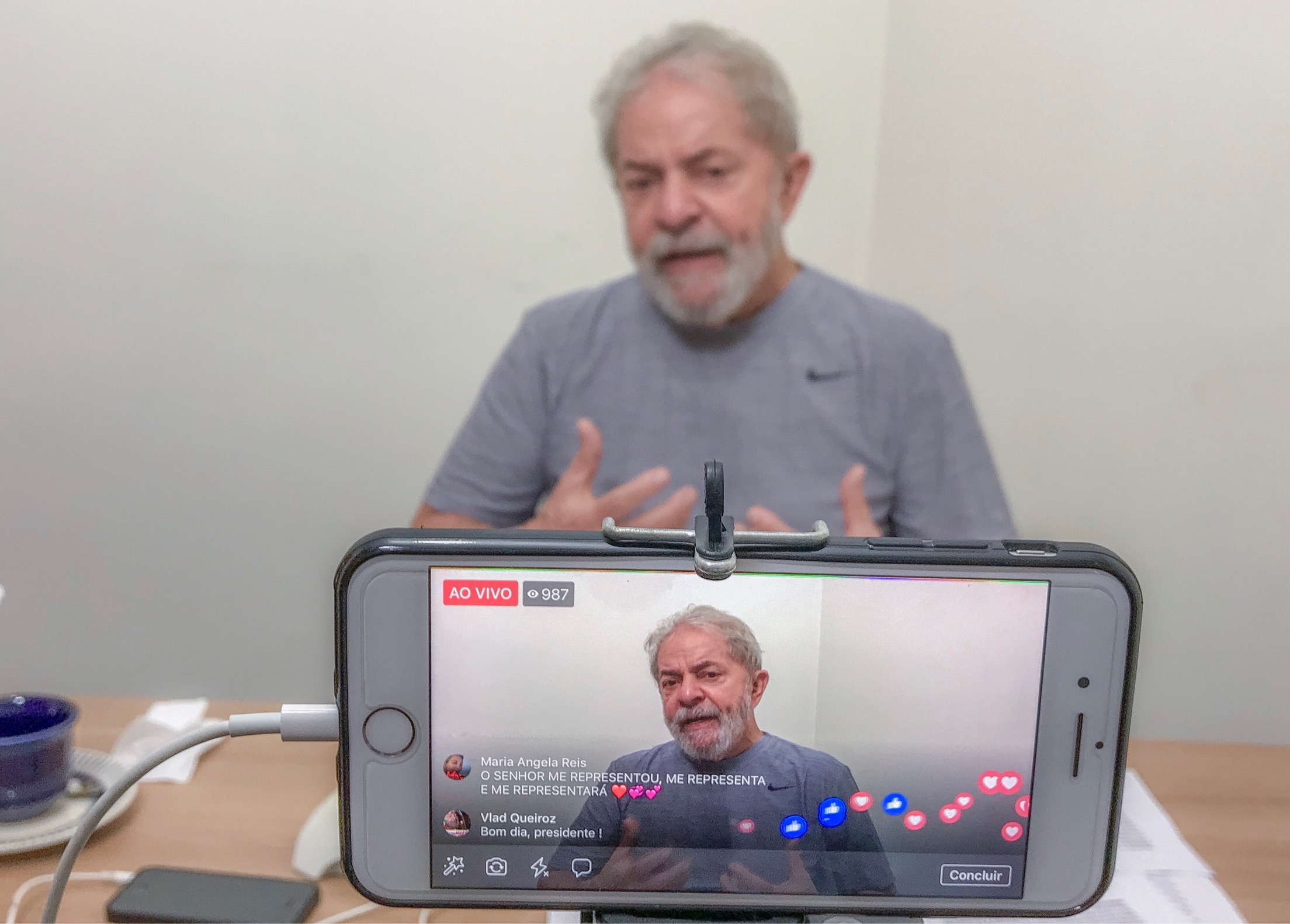 Lula: tenho fé de que nós vamos reconstruir esse país
