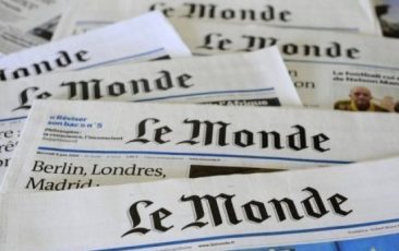 Capas jornal Le Monde