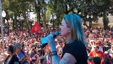 Lula e Gleisi no Paraná, em defesa da democracia