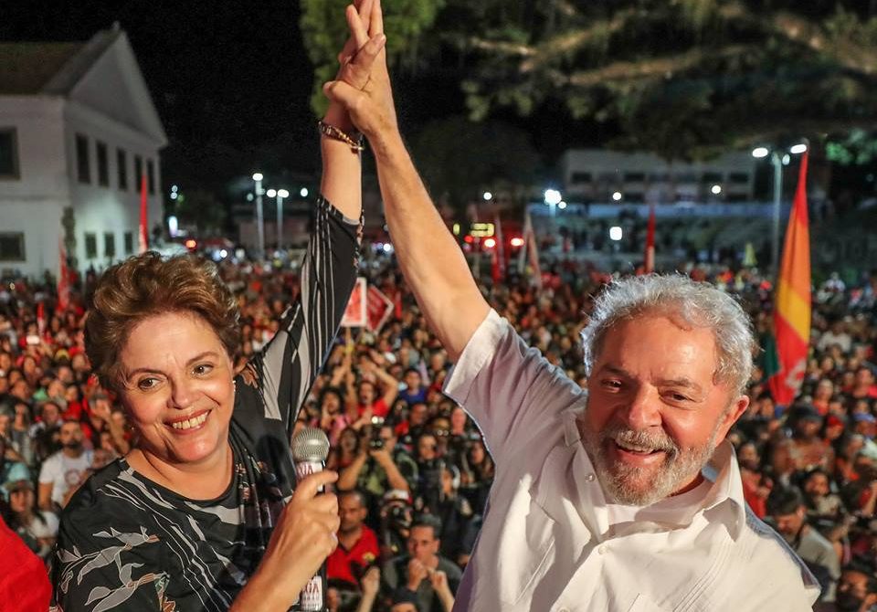 Dilma: prisão de Lula é nova etapa do golpe