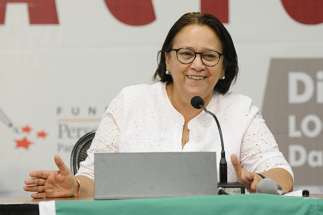 Fátima Bezerra é a única governadora eleita