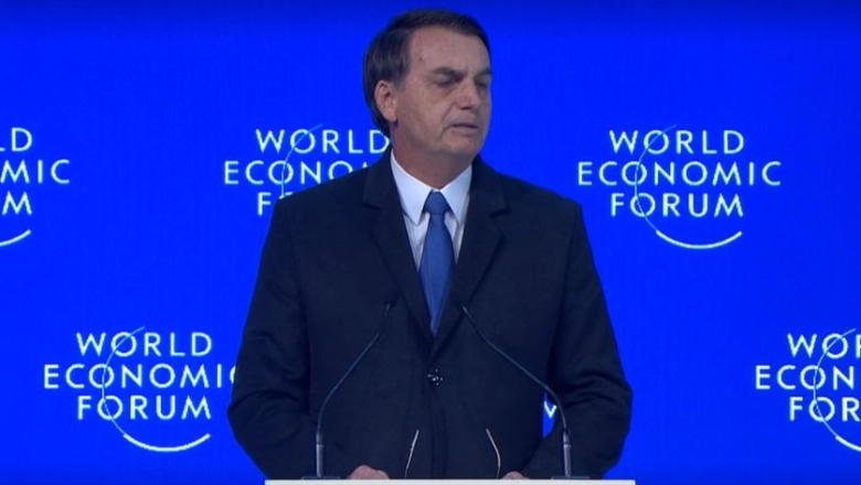 Bolsonaro faz discurso vazio em Davos