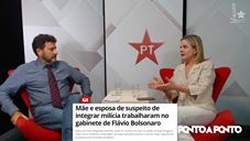 “Bolsonaro fugiu de entrevista para não responder sobre milícia”