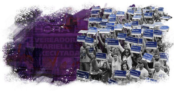 Acompanhe as mobilizações de um ano da morte de Marielle Franco