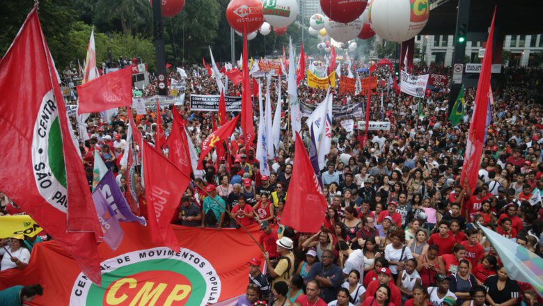 Reforma unifica luta das centrais sindicais 1º de Maio