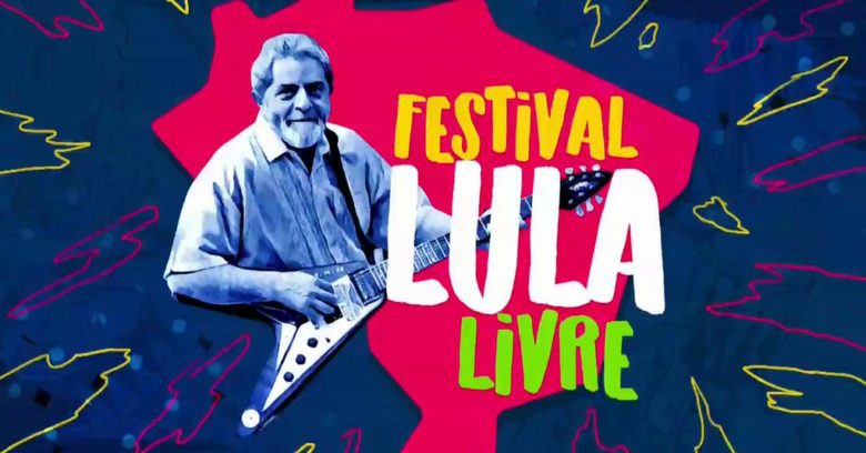 Evento nesta terça e playlist esquentam Festival Lula Livre