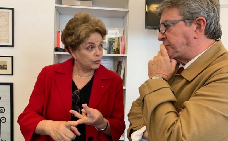 Na Europa, Dilma manifesta solidariedade a Mélenchon