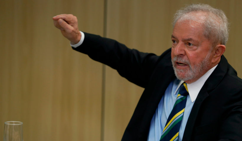 Lula: “discurso das hienas foi feito pros milicianos dele”