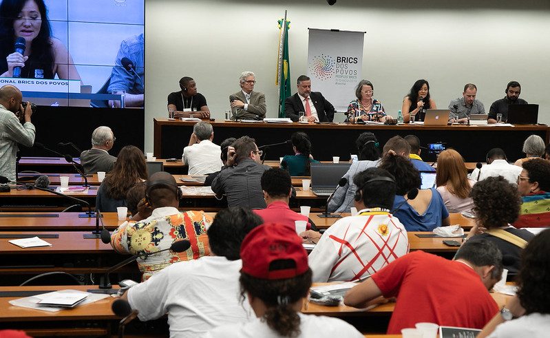 Lideranças iniciam debates do Brics dos Povos em Brasília