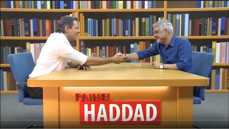 Fernando Haddad entrevista o senador Humberto Costa