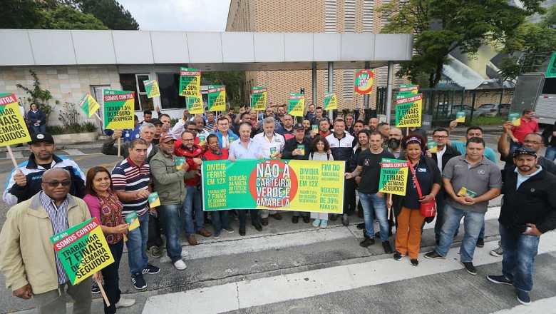 Sindicalistas denunciam fim de direitos com MP Verde e Amarela