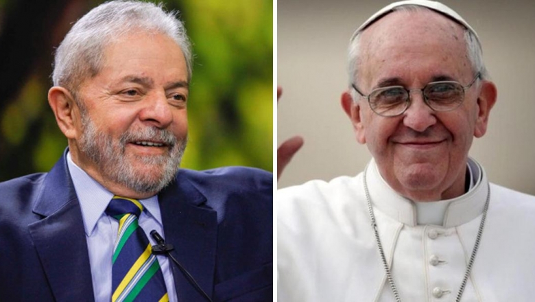 Lula será recebido pelo Papa Francisco no dia 13 de fevereiro