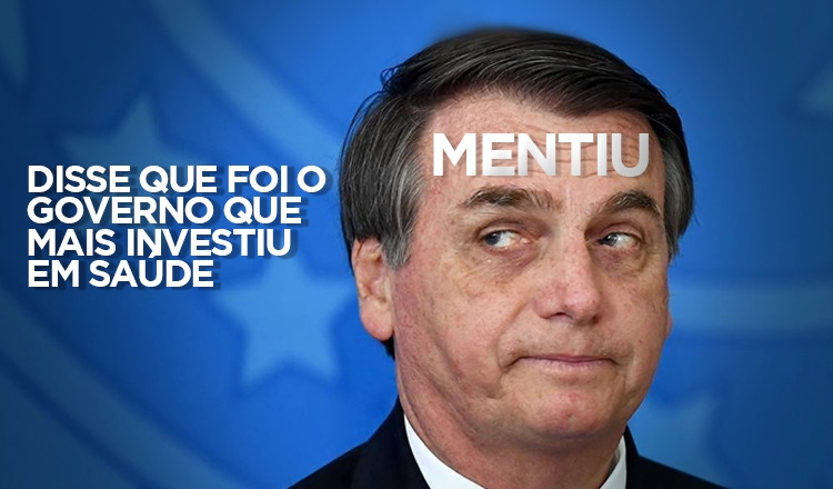 Orçamento da Saúde perdeu R$ 20 bilhões com Bolsonaro