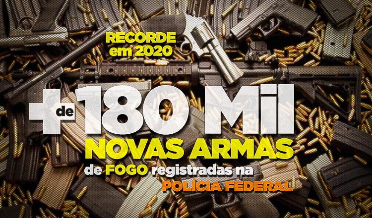 Com Bolsonaro, liberação de armas forma um ‘exército’ fora do controle do Estado