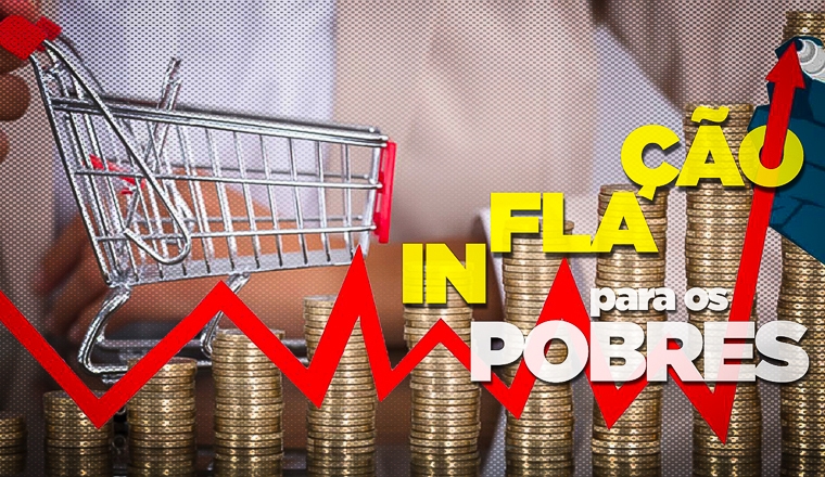 Inflação de 10,42% nos últimos 12 meses sufoca os mais pobres